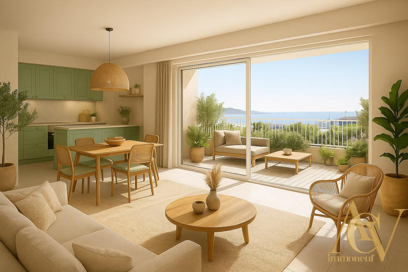 Appartement - 65 m² - 3 pièces