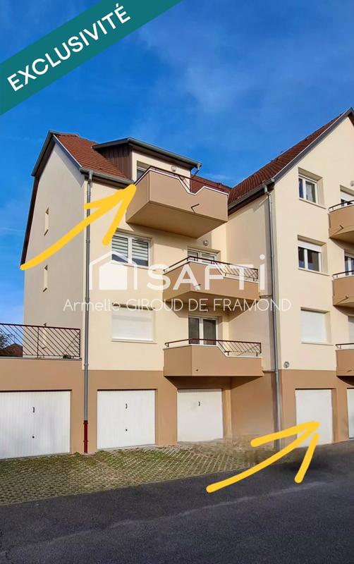 Appartement - 62 m² - 3 pièces