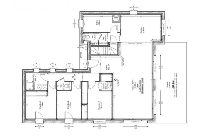 Maison - 125 m² - 5 pièces