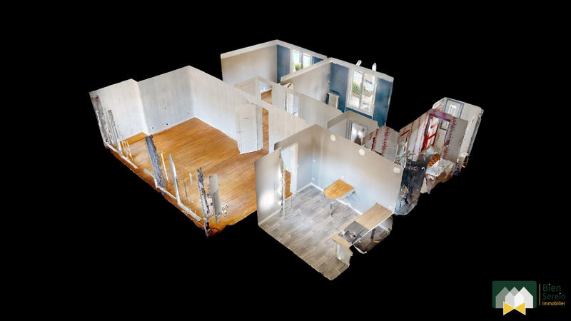 Appartement - 80 m² - 3 pièces