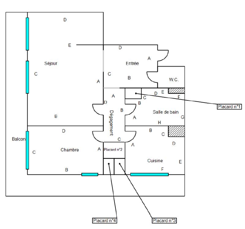 Appartement - 74 m² - 2 pièces