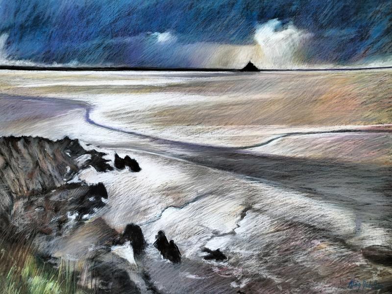 Alain Nédellec et Claudine Bariou exposent à la ferme des Cara-Meuh !