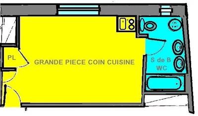 Appartement - 25 m² - 1 pièce