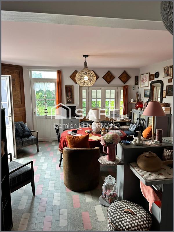 Maison - 125 m² - 7 pièces