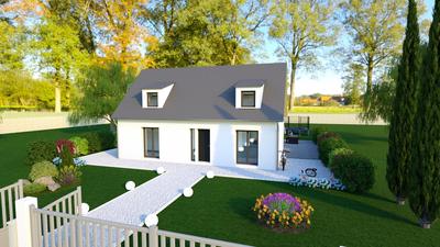 Maison - 93 m² - 4 pièces