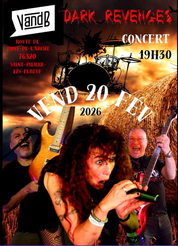 Dark Revenges Live au V And B St Pierre les Elbeuf