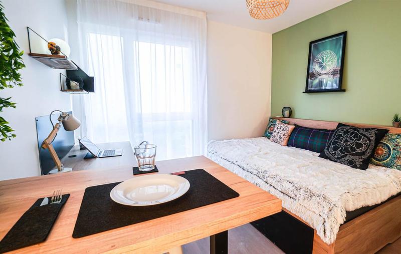 Studio - 18 m² - 1 pièce