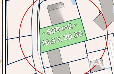 Terrain - 500 m²
