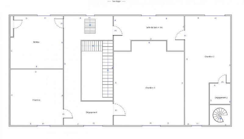Maison - 220 m² - 9 pièces