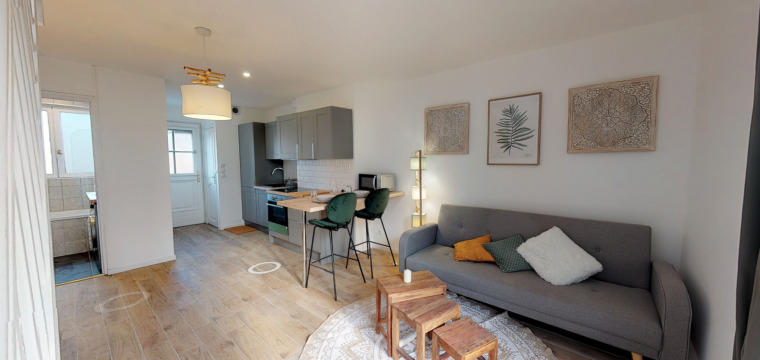 Appartement - 36 m² - 2 pièces