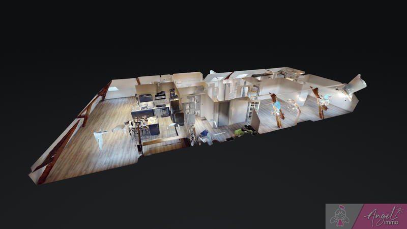 Loft - 124 m² - 5 pièces