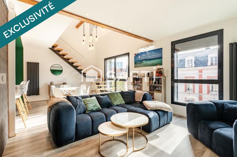 Appartement - 80 m² - 3 pièces