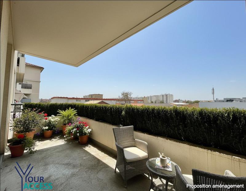 Appartement - 55 m² - 2 pièces