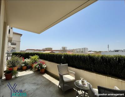 Appartement - 55 m² - 2 pièces