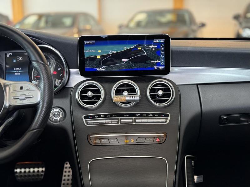 Mercedes c 200 Cabriolet 184ch 9g-Tronic Amg Line - Parfait état Suivi Mercedes