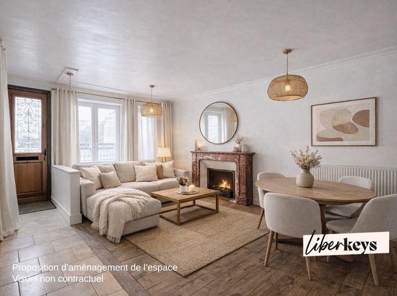 Maison de ville - 135 m² - 5 pièces