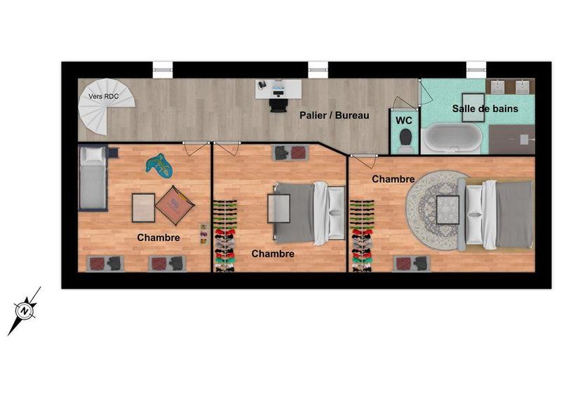 Ferme - 156 m² - 4 pièces