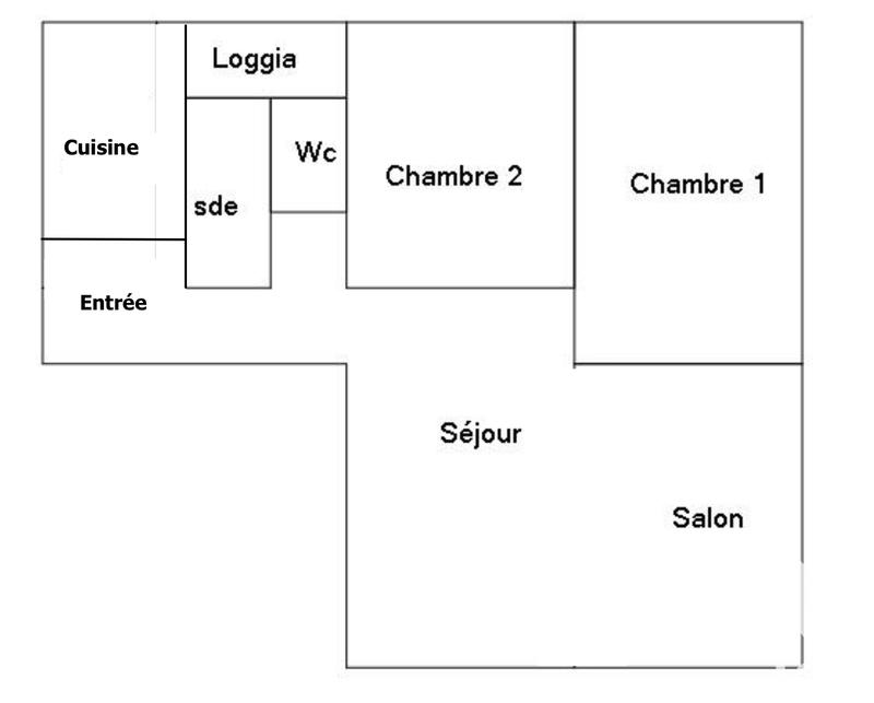 Appartement - 83 m² - 3 pièces