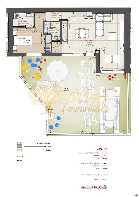 Pavillon - 99 m² - 4 pièces