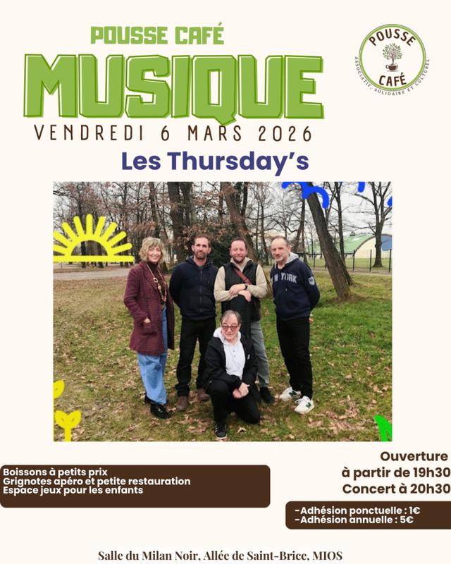 Pousse café : les Thursday's