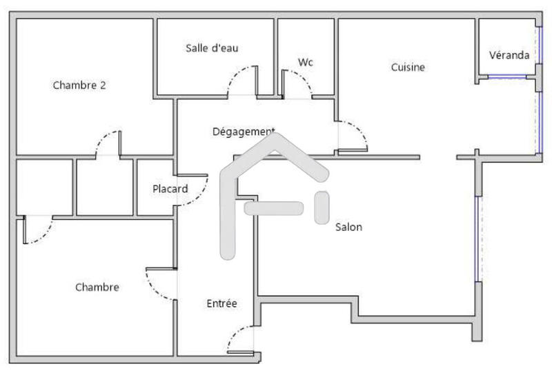 Appartement - 66 m² - 3 pièces