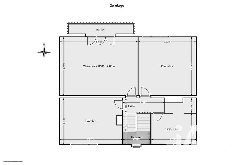 Maison - 124 m² - 5 pièces
