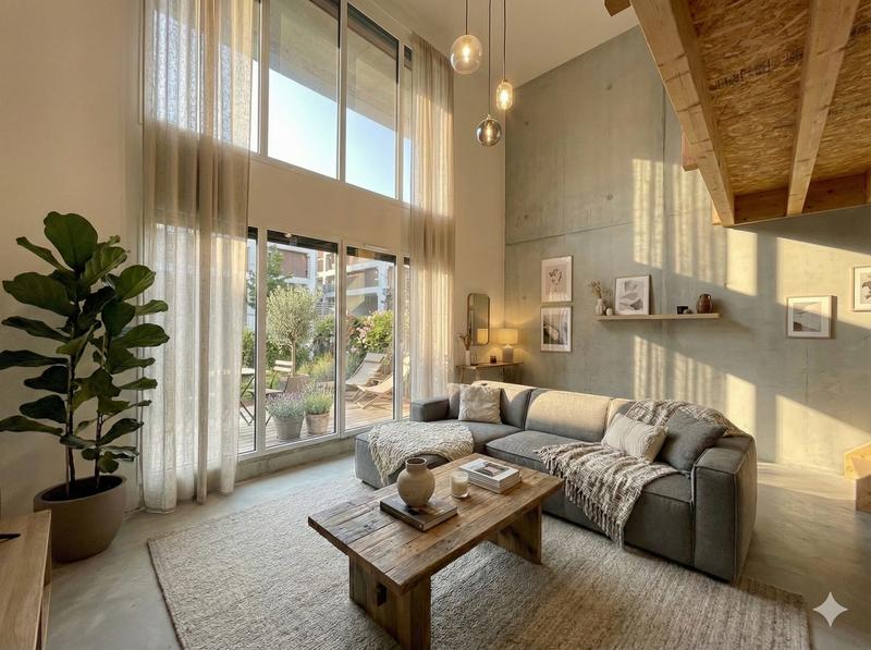 Loft - 128 m² - 5 pièces