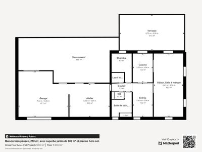 Villa - 250 m² - 7 pièces