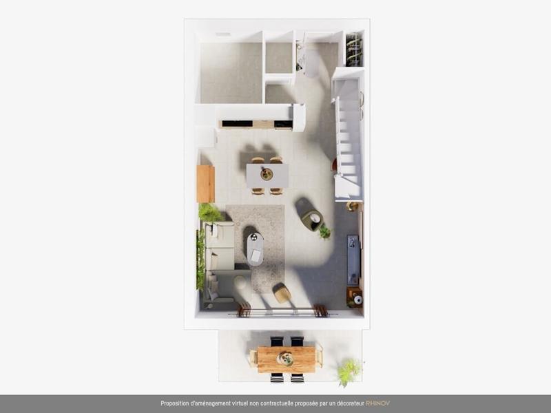 Maison - 86 m² - 4 pièces