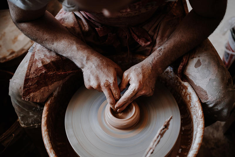 Atelier d'initiation au tour de potier