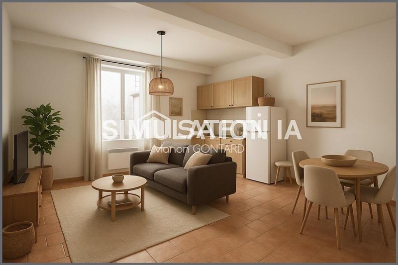 Appartement - 55 m² - 2 pièces