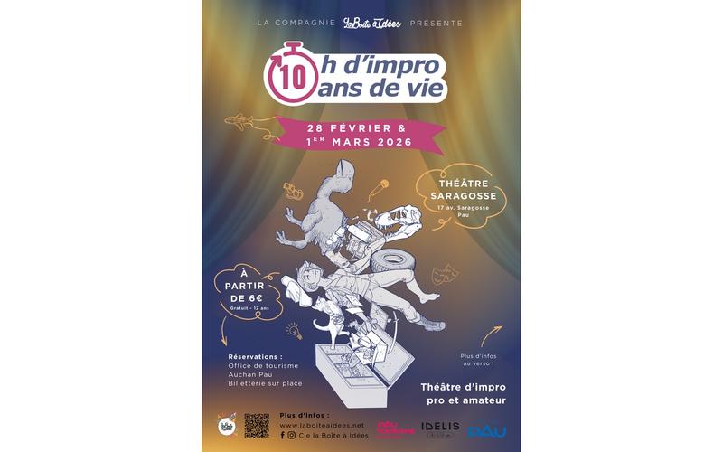 10h d'impro pour 10 ans de vie