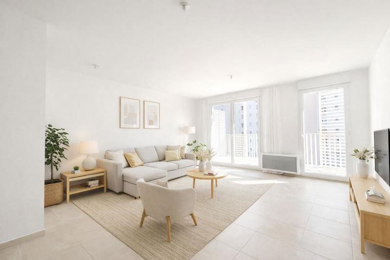 Appartement - 51 m² - 2 pièces