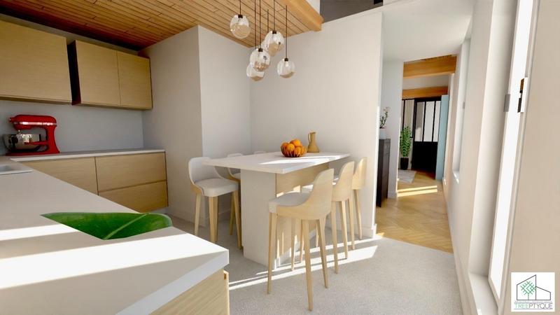 Duplex - 70 m² - 3 pièces