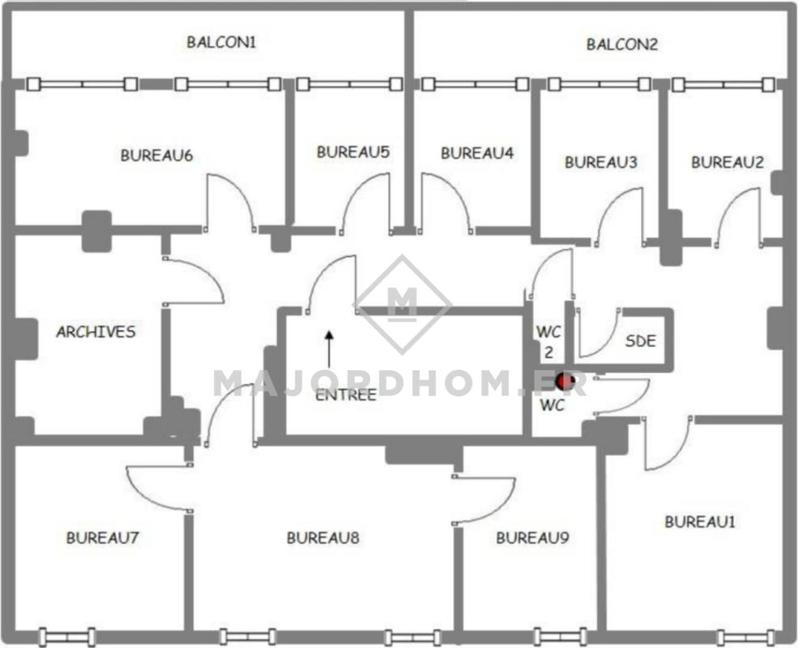 Appartement - 320 m² - 12 pièces