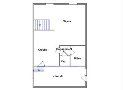 Maison - 50 m² - 3 pièces