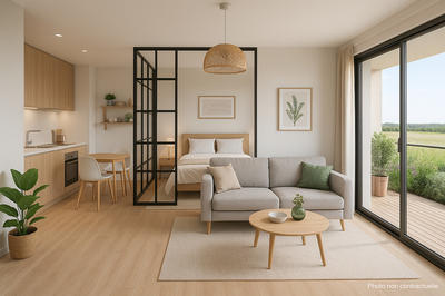 Appartement - 34 m² - 1 pièce