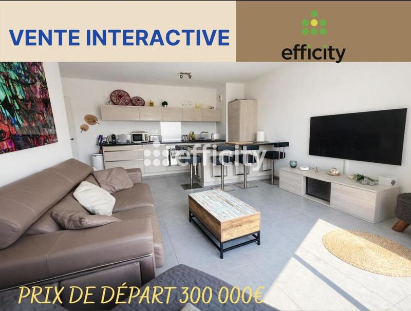 Appartement - 50 m² - 2 pièces