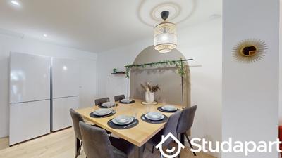 Chambre - 12 m² - 1 pièce