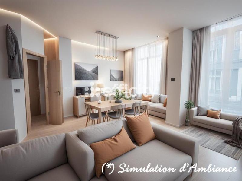 Appartement - 48 m² - 2 pièces