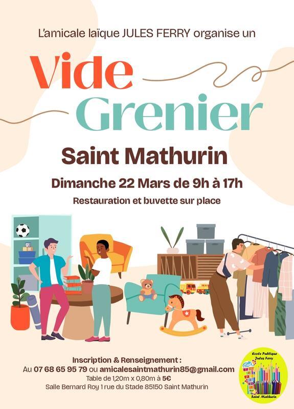 Vide grenier de l'amicale laïque jules ferry