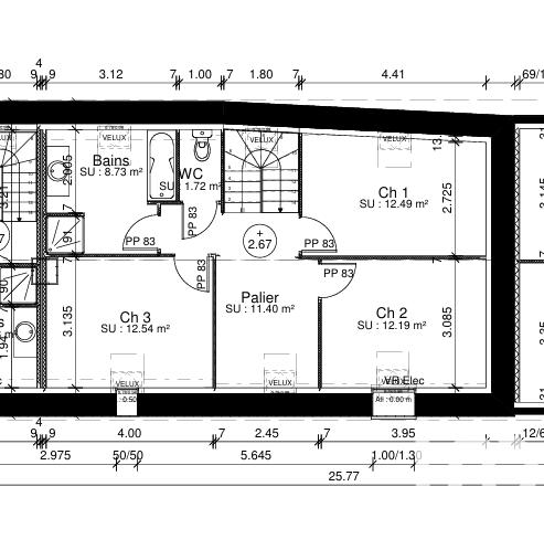 Ferme - 119 m² - 4 pièces