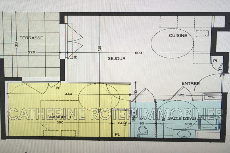 Appartement - 65 m² - 3 pièces