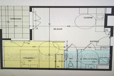 Appartement - 65 m² - 3 pièces