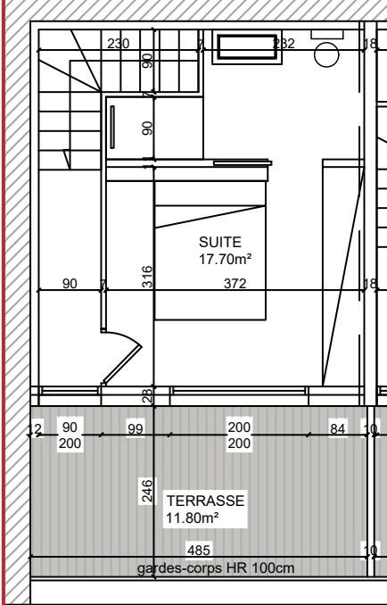 Triplex - 98 m² - 4 pièces