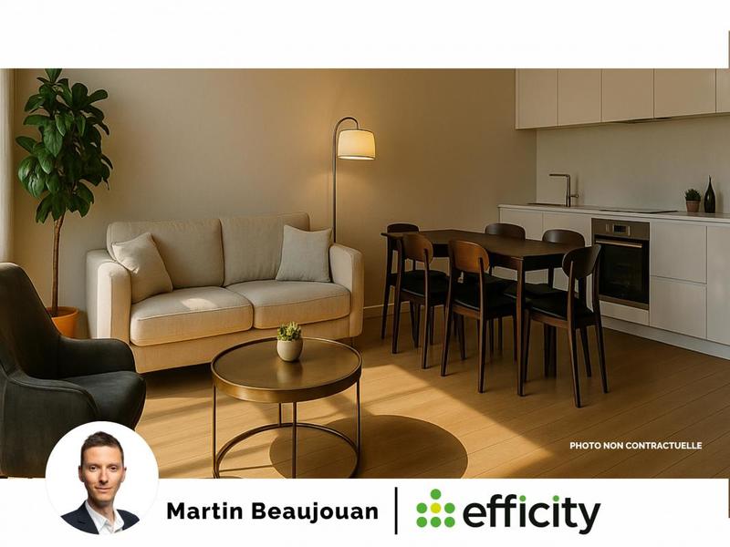 Appartement - 44 m² - 2 pièces