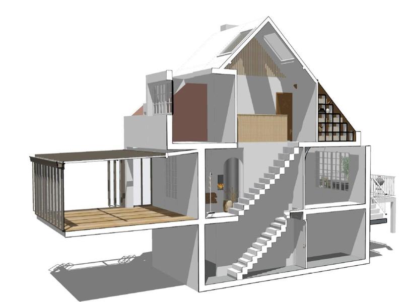 Pavillon - 240 m² - 6 pièces