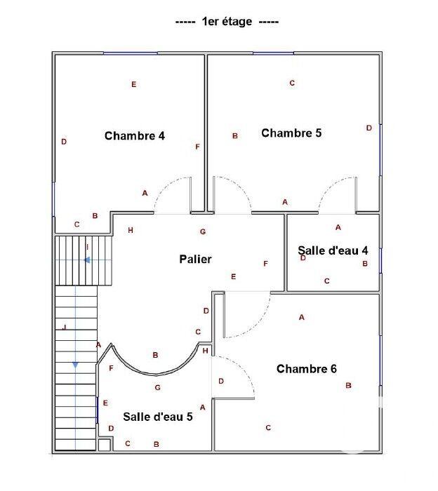 Maison - 105 m² - 6 pièces