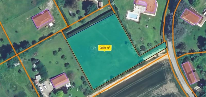 Terrain - 2 800 m²
