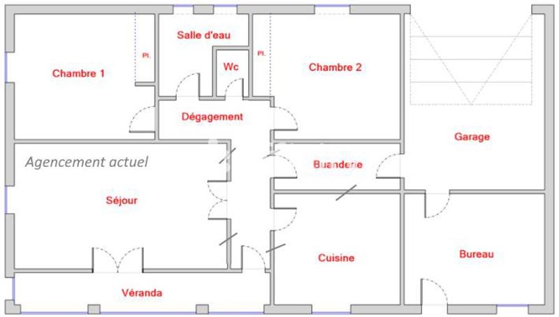 Maison - 83 m² - 4 pièces